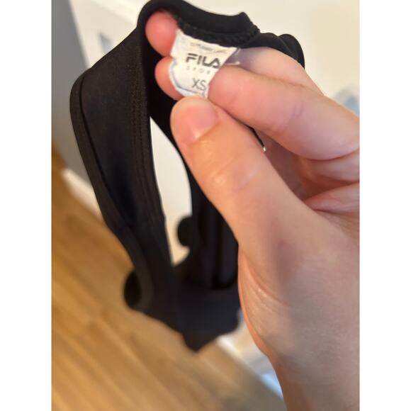 Fila Black Racerback Tank XS - Picture 2 of 3